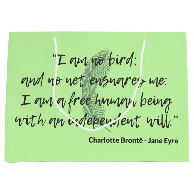 Jane Eyre Quote II (Framsidan)