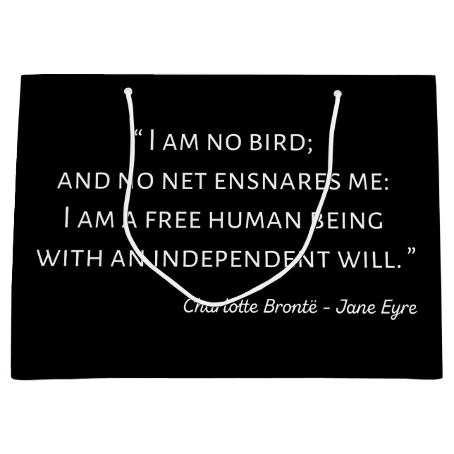 Jane Eyre Quote II - Classic Stil (Framsidan)