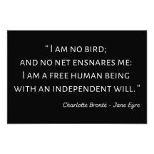 Jane Eyre Quote II - Classic Stil