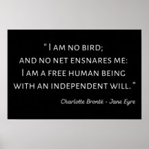 Jane Eyre Quote II - Classic Stil