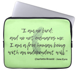 Jane Eyre Quote II Laptop Fodral