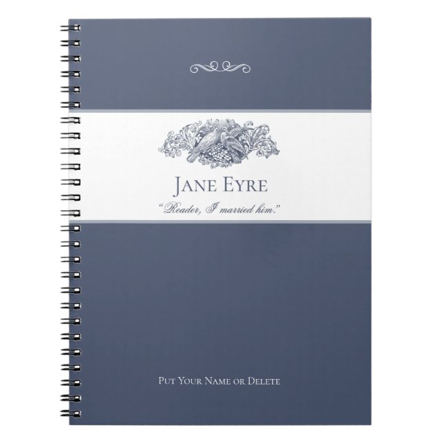 Jane Eyre - Reader jag gifte mig med honom - Doves Anteckningsbok (Framsidan)