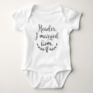 Jane Eyre Reader jag gifte mig med honom T Shirt