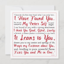 Jane Eyre Red and White Better Self Quotation