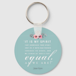 Jane Eyre - som vi är - Teal Nyckelring