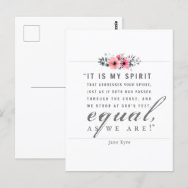 Jane Eyre - som vi är - White Vykort