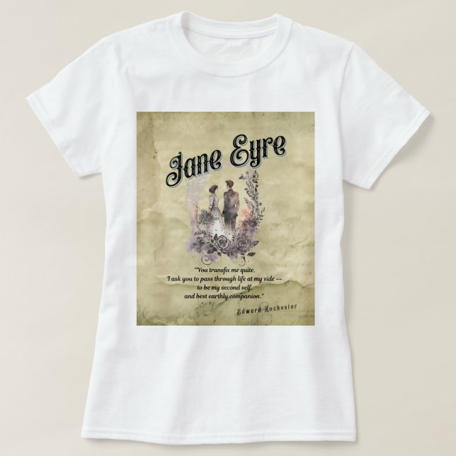 Jane Eyre T-shirt (Design framsida)
