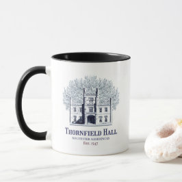 Jane Eyre Thornfield Hall Rochester Residences Mugg