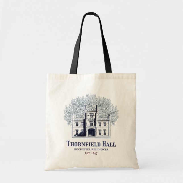 Jane Eyre Thornfield Hall Rochester Residences Tygkasse (Framsidan)
