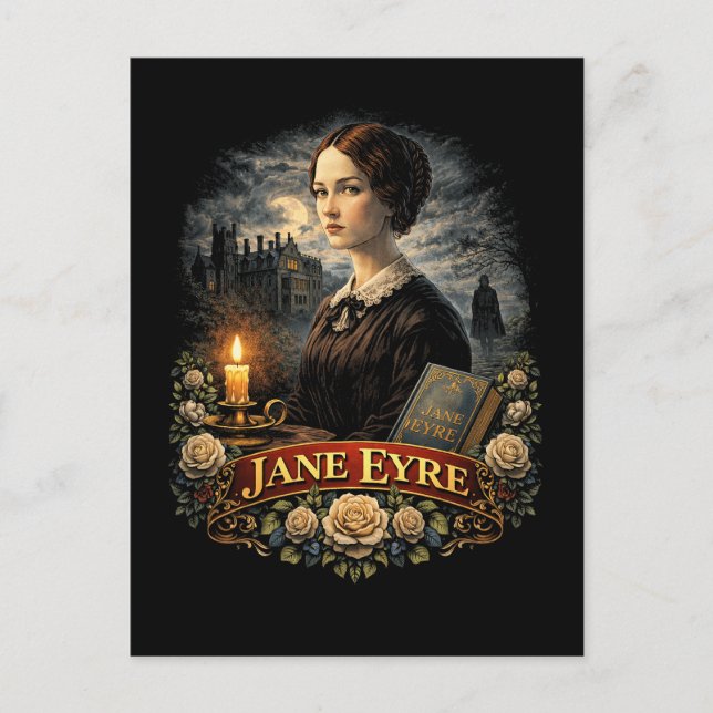 Jane Eyre Vykort (Framsida)