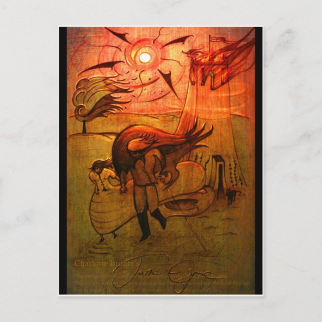 Jane Eyre-vykort Vykort (Framsida)
