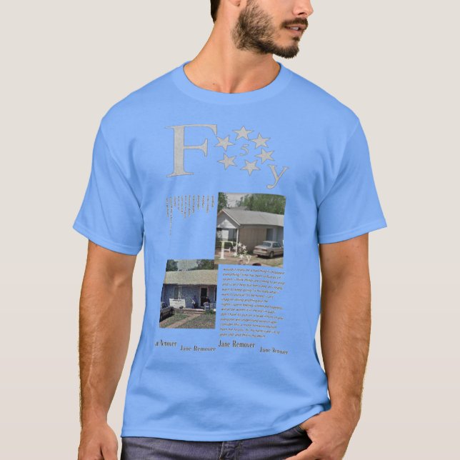 Jane Remover Skörhets vänner T Shirt (Framsida)