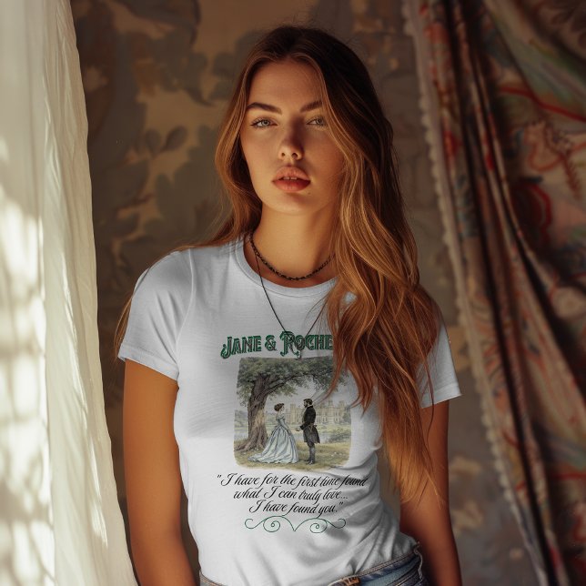 Jane & Rochester Thornfield Hall Grön T Shirt (Skapare uppladdad)