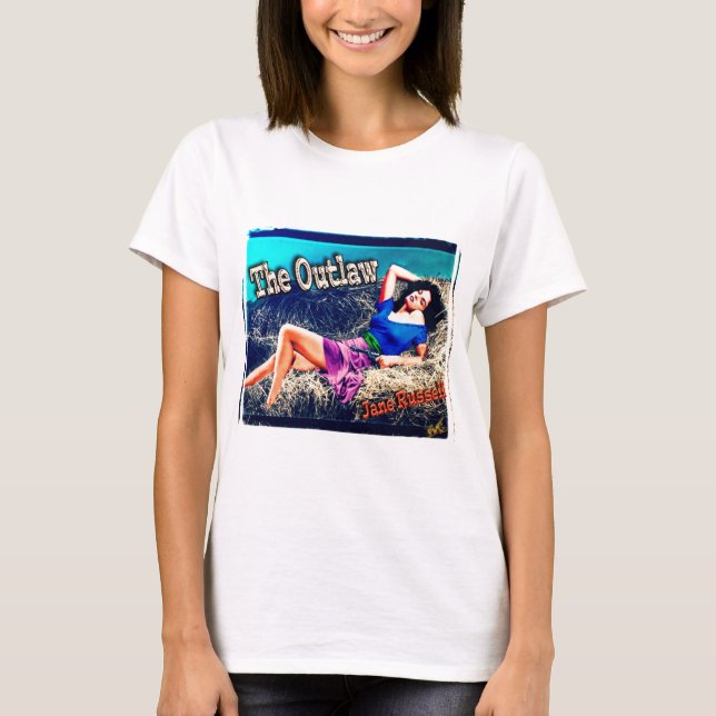 Jane Russell i "fredlösen ", T Shirt (Framsida)