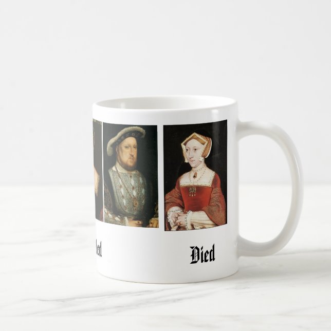 Jane Seymour Catherine av Aragon, Anne Boleyn,… Kaffemugg (Höger)