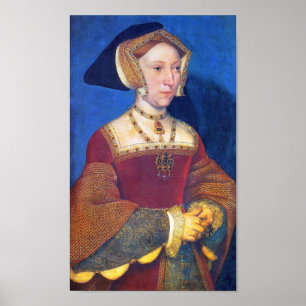Jane Seymour drottning av England Poster