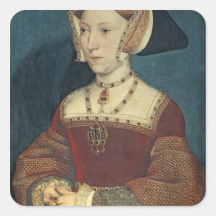 Jane Seymour Fyrkantigt Klistermärke