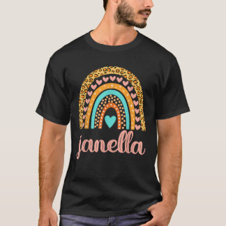 Janella Janella Namn Birthday Gift T Shirt