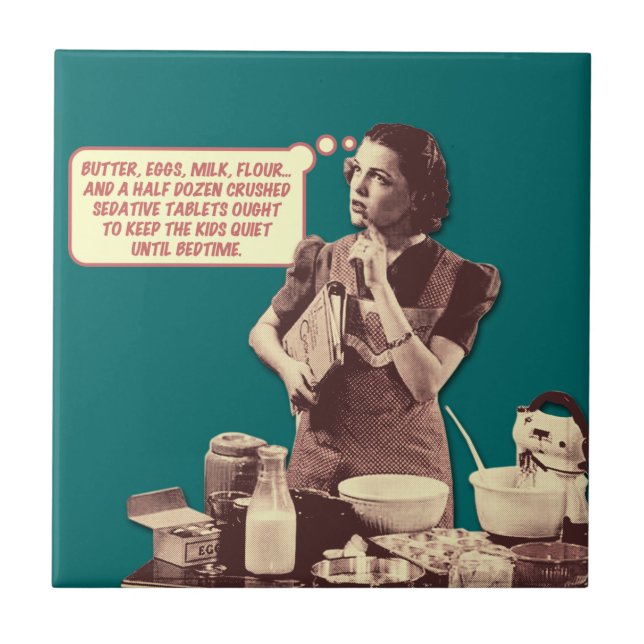 Janes tårtarecept kakelplatta (Framsidan)