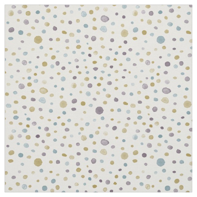 Janet Confetti Watercolor Prickar Tyg (Provkarta)