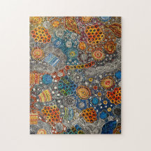Janet Gäldre My Land Aboriginal Art Puzzle