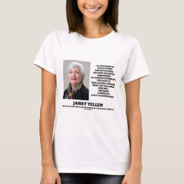 Janet Yellen Govt institutionundervisning Tee Shirt