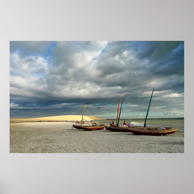 Jangadas i Jeri Poster (Framsidan)