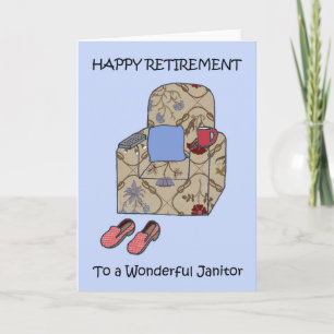Janitor Lycklig Pension Kort