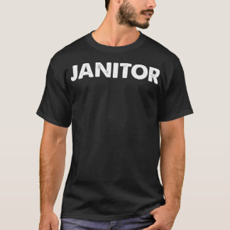 Janitor school custodian janitor gift Pullover  T Shirt
