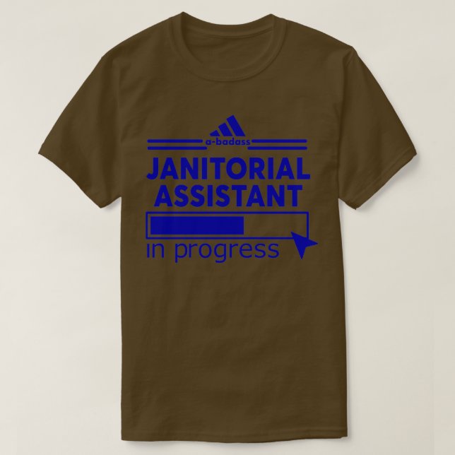 JANITORIELL ASSISTANT T SHIRT (Design framsida)