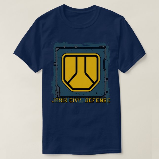JANIX CIVILFÖRSVAR T SHIRT (Design framsida)