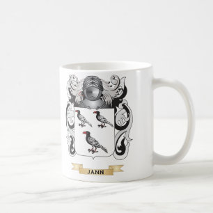 Jann vapensköld (familjvapenskölden) kaffemugg