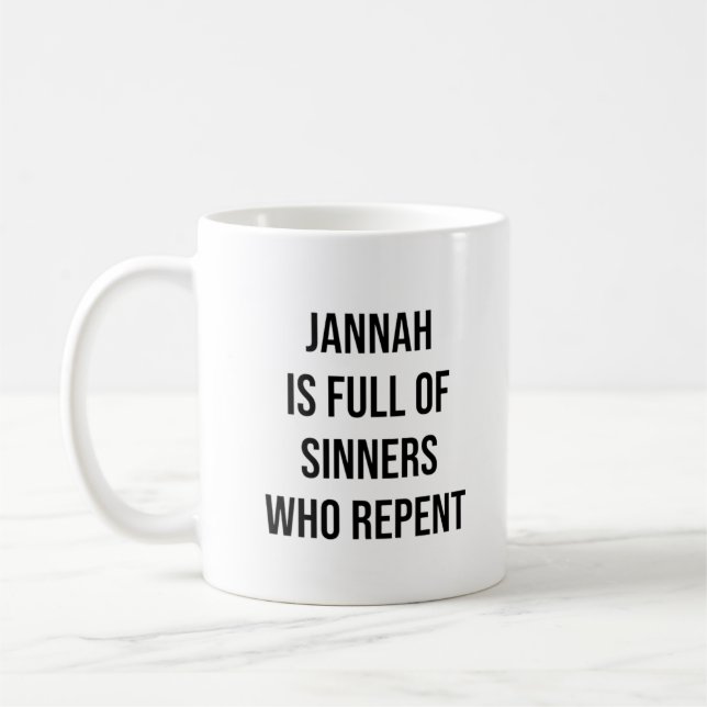 Jannah/Paradise quot Kaffemugg (Vänster)