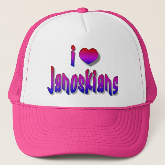 Janoskians lastbilsförarelock truckerkeps (Framsida)