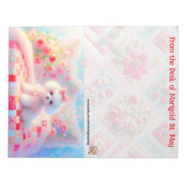 Jan's Poodle Notepad Anteckningsblock