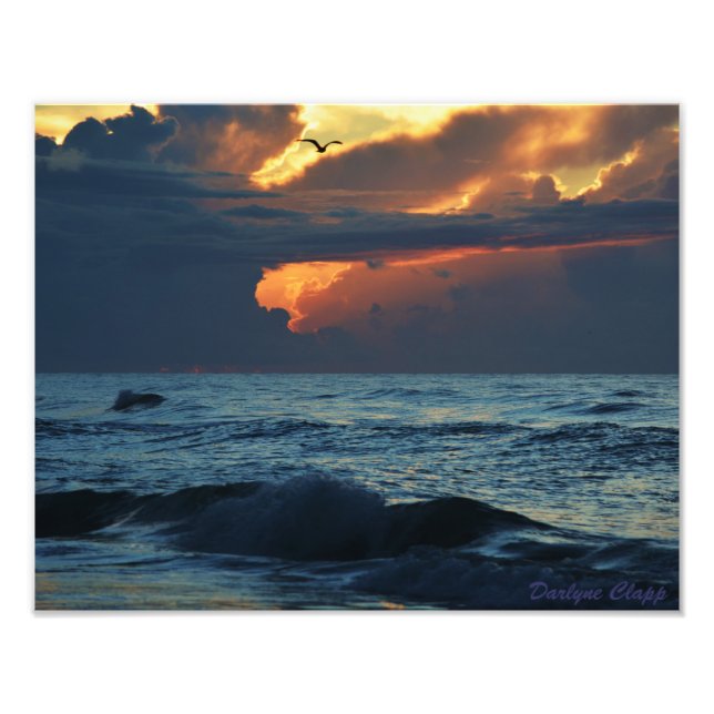 "Jan's Sunrise" Fototryck (Framsidan)