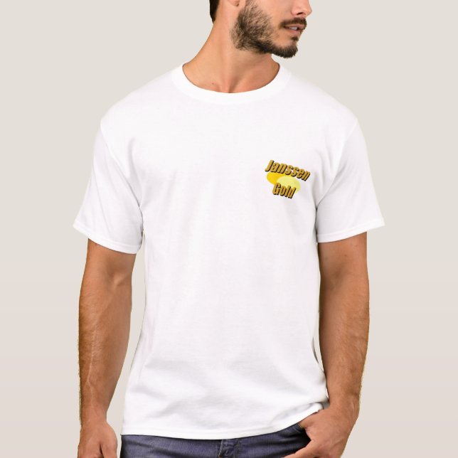 Janssen guld t-shirt (Framsida)