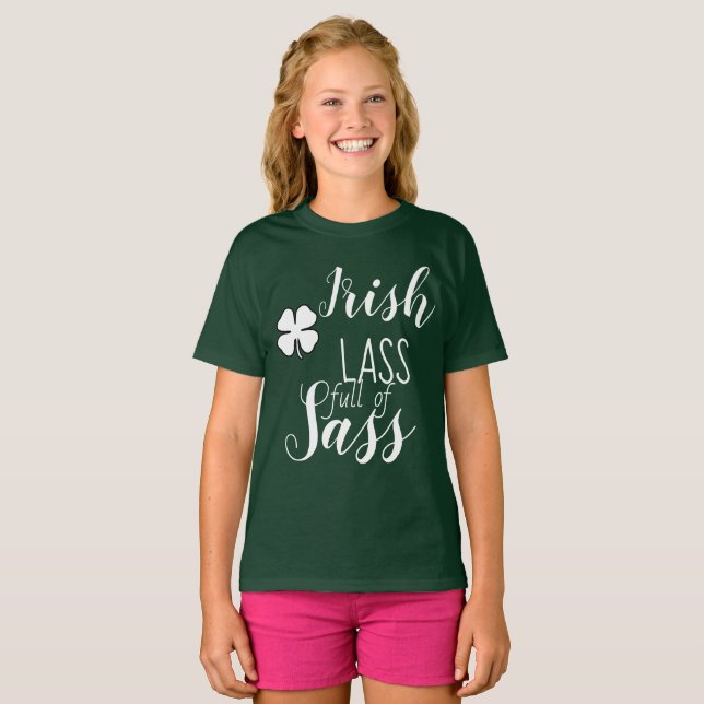 Jäntaskjorta för St Patricks T Shirt (Hel framsida)