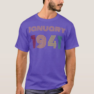 Januari 1941 Birthday Gift T Shirt
