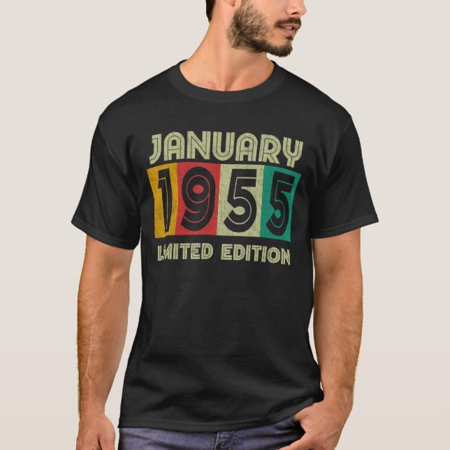 Januari 1955 Utfall för återställande av dagskurs T Shirt (Framsida)