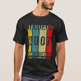 Januari 2007 Begränsad utgåva 15 år av Awe T Shirt
