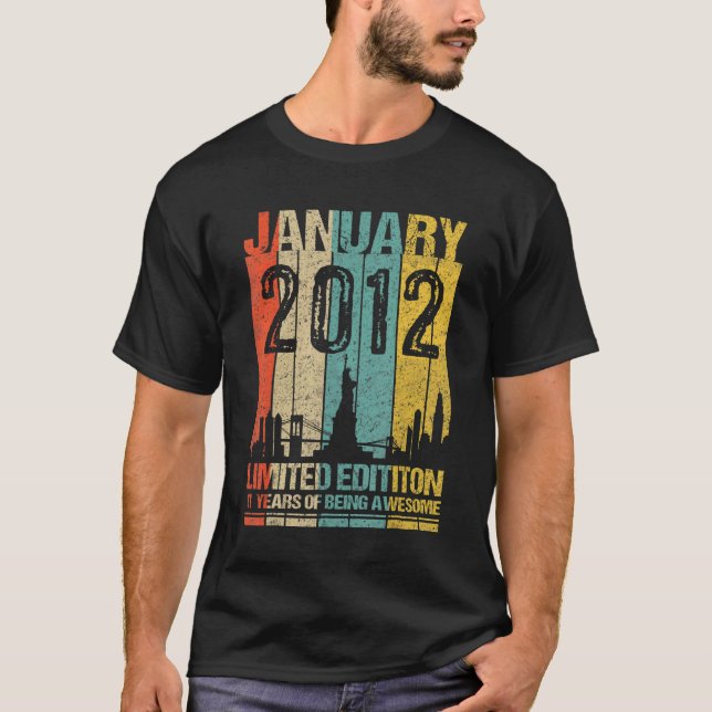Januari 2012 11 år av asyl t shirt (Framsida)