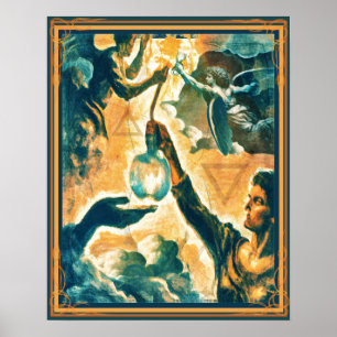 Januari 31a Änglar Gods Poster