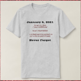 Januari 6 Försäkran T Shirt