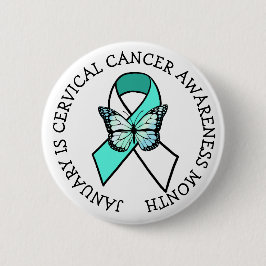 Januari är cervix Cancer Awareness Month Knapp