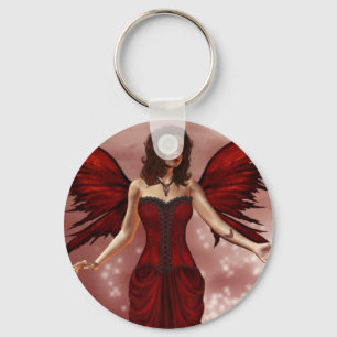 Januari Birthstone fe Keychain Nyckelring