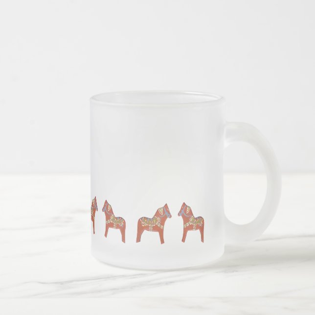 Januari Dalahäst Frostad Mugg (Höger)