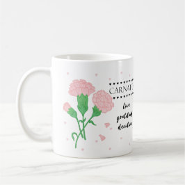 Januari Flower Mugg med blommor