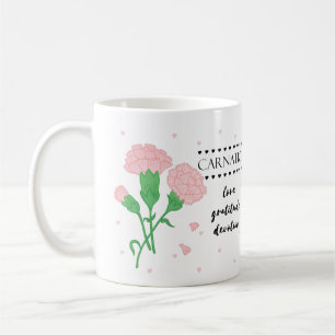 Januari Flower Mugg med blommor