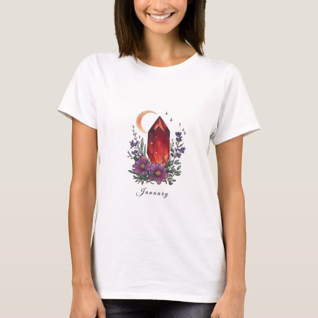 Januari Garnet T Shirt (Framsida)
